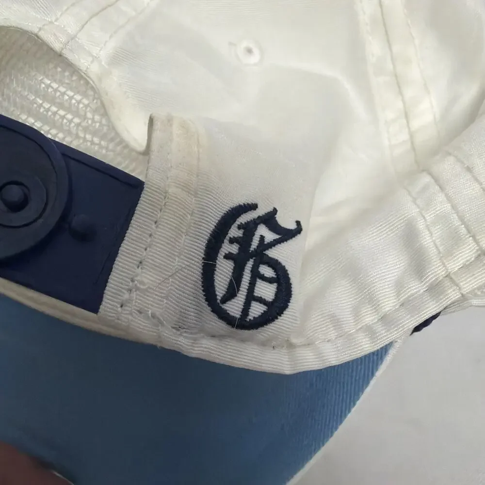 Greyson Clothiers White Wolf Rope Hat Golf Snapback Cap Multi Color Logo